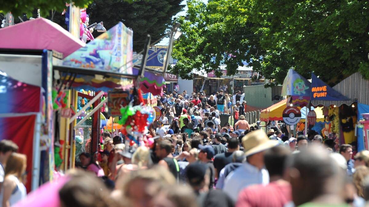Packed: This year's Ballarat Show public holiday saw more than 6000 pack out the showgrounds on the 150th event's first day. Picture: Lachlan Bence