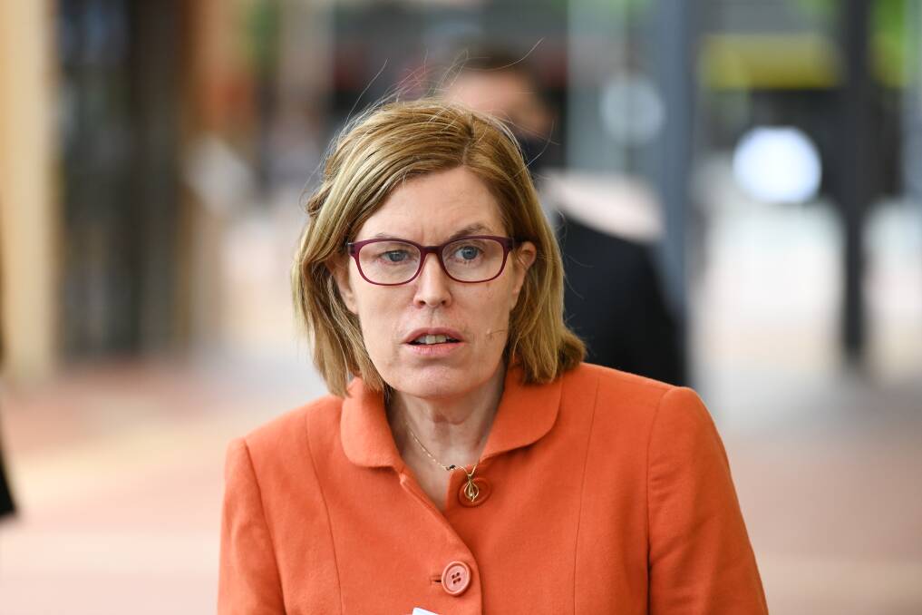 NSW Chief Health Officer Dr Kerry Chant, who testified in defence of a vaccine mandate for NSW Health workers during a Supreme Court case brought by Tumut paramedic John Larter.