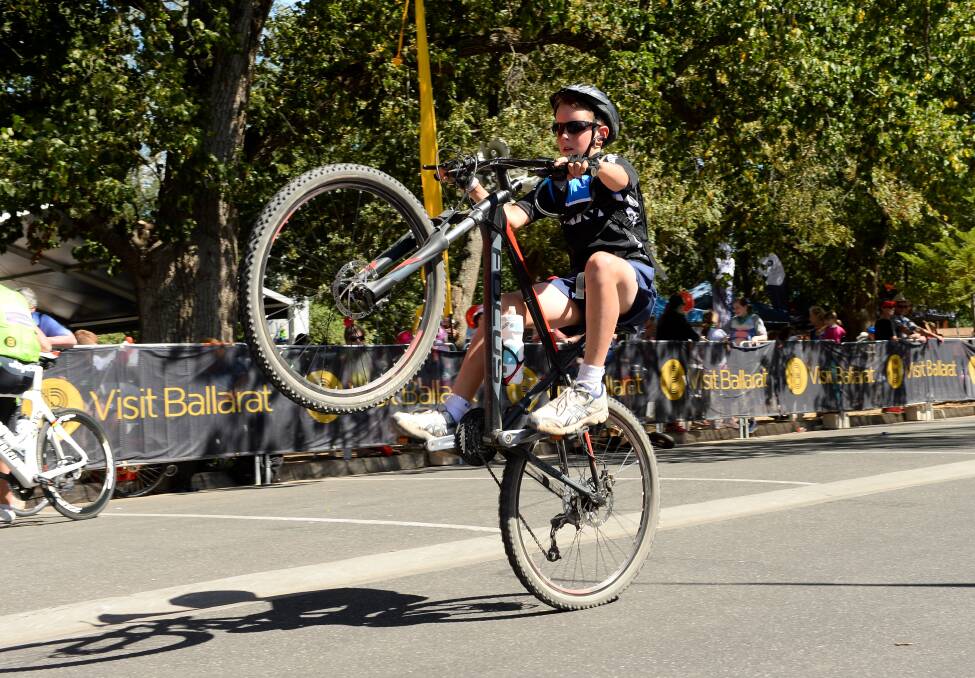 STEP CLOSER TO A CURE: Hundreds of cyclists flocked to Lake Wendouree on Sunday to help raise funds for the Fiona Elsey Cancer Research Institute. Picture: Dylan Burns.