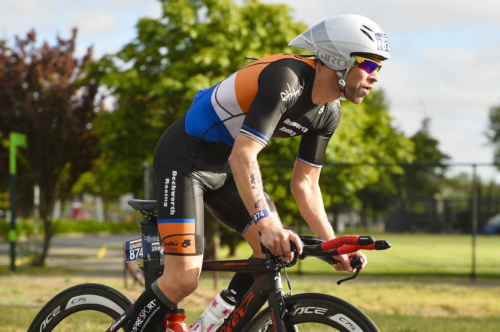 See all the action photos from this year's IRONMAN 70.3 competition in Ballarat. Pictures: Dylan Burns.
