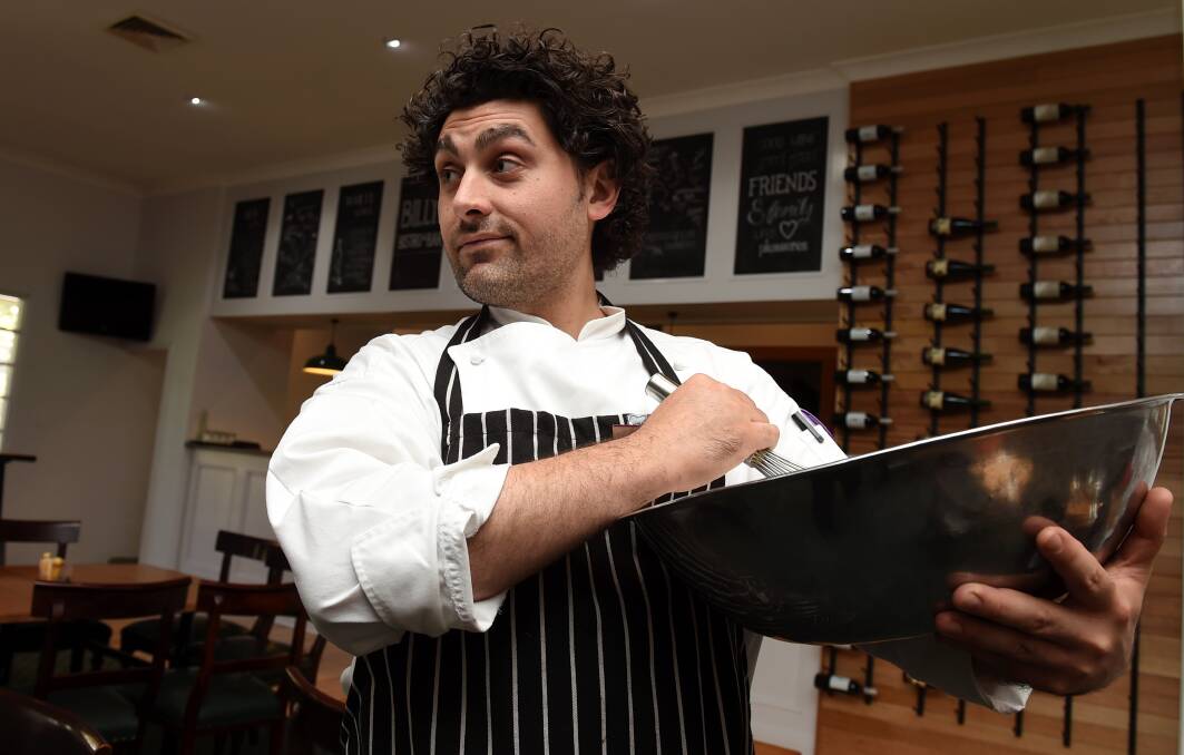 ALL MONTH CELEBRATIONS: Billy's Bistro and Bar head chef Donatello Pietrantuono is one of four chefs set to share a special menu with Ballarat foodies throughout the month of November. Picture: Lachlan Bence.