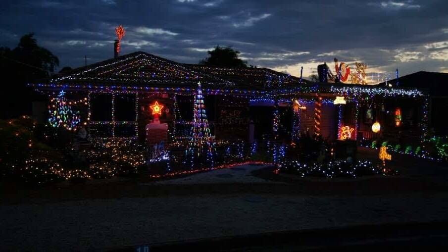 PEOPLE'S CHOICE: Mick and Helen Squire's display at 19 Panorama Drive has taken out this year's People's Choice category.