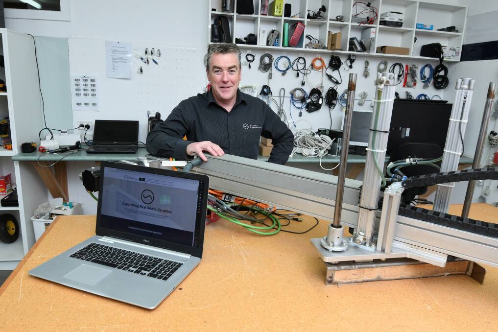 INNOVATION: Staley Automation business owner Mick Staley. Picture: Lachlan Bence 