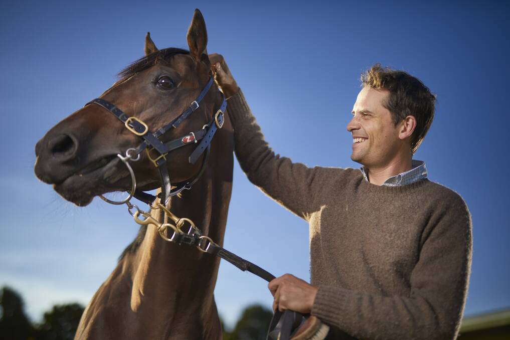 CONTINUING CUMANI LEGACY: Horse trainer Matt Cumani now calls Ballarat home, for both he and his wife and his horse training company. Picture: Luka Kauzlaric 