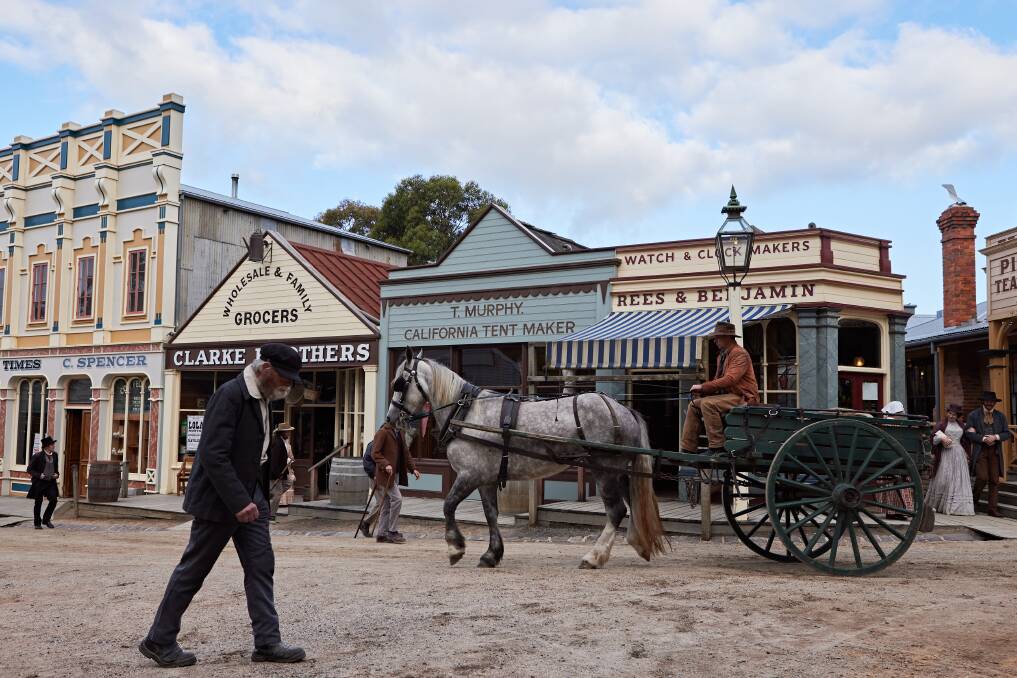 Actress awaits release of new television series filmed in Ballarat