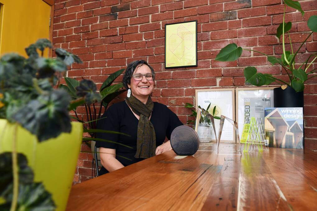 CHANGE: Ballarat architect Talina Edwards is making her mark in the housing industry as a leader of passive house design. Picture: Kate Healy 