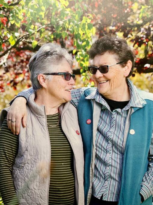 Ballarat dementia advocates Anne Tudor and Edie Mayhew. 