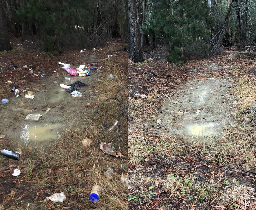 Sick of seeing rubbish in the bush? Join this clean up