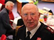 GIVING: Major Merv Lincoln has been involved in the Salvation Army almost his entire life and will support the Red Shield Appeal. Picture: Rochelle Kirkham 