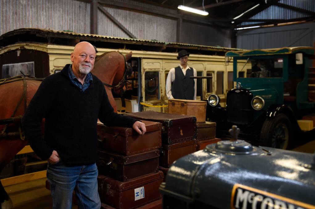 HISTORY: Lake Goldsmith Steam Preservation Society Goods Shed Museum co-ordinator Ron Harris is looking forward to welcoming visitors during Queen's Birthday long-weekend. Picture: Adam Trafford 