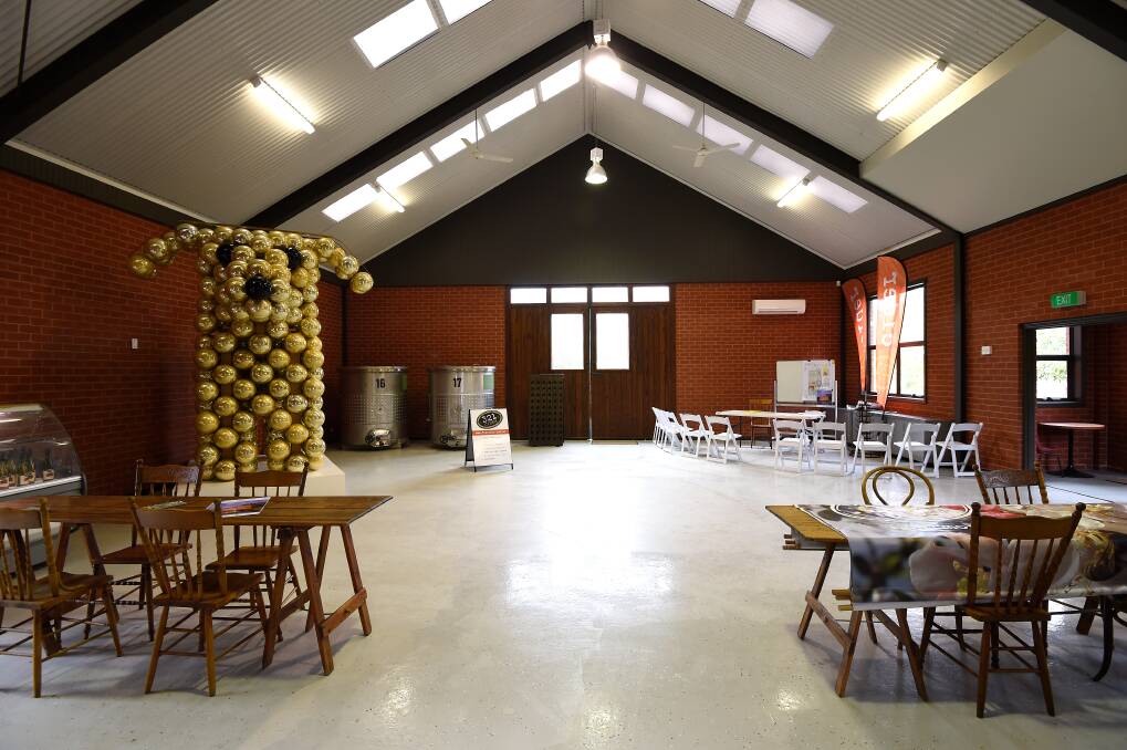 SNEAK PEAK: The new Learmonth Cider building will host cider making and education workshops. 