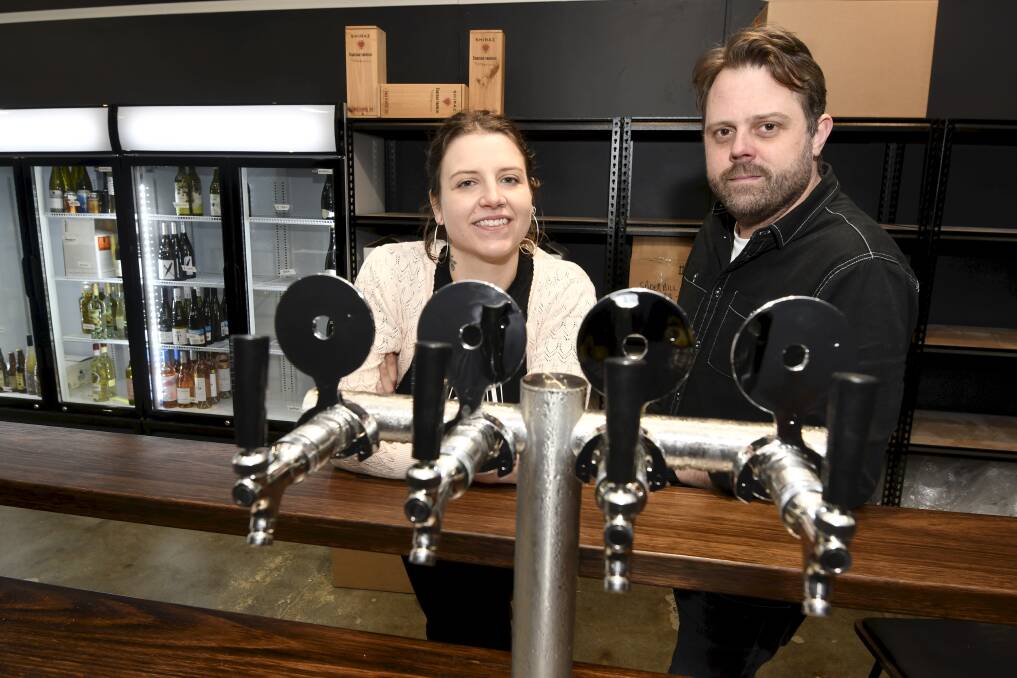 NEW VENTURE: Sarah Currie and Jonny Driver moved to Ballarat from Melbourne last year and now they are launching a new business. Picture: Lachlan Bence 