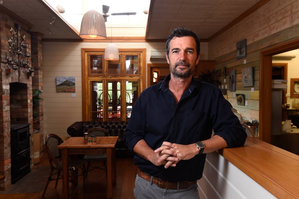 CHANGE: Cafe Sidra owner Anthony Penhall is focusing on take aways. Picture: Adam Trafford 