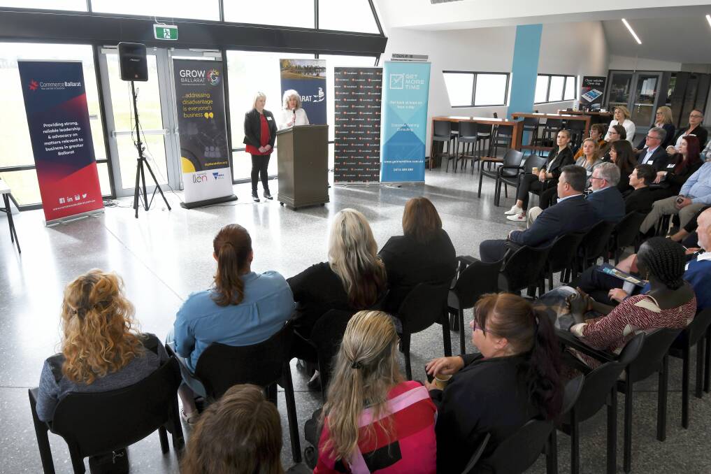 BUSINESS SUPPORT: GROW Ballarat, City of Ballarat and Commerce Ballarat launched Localised at a networking event on Thursday. Pictures: Lachlan Bence 