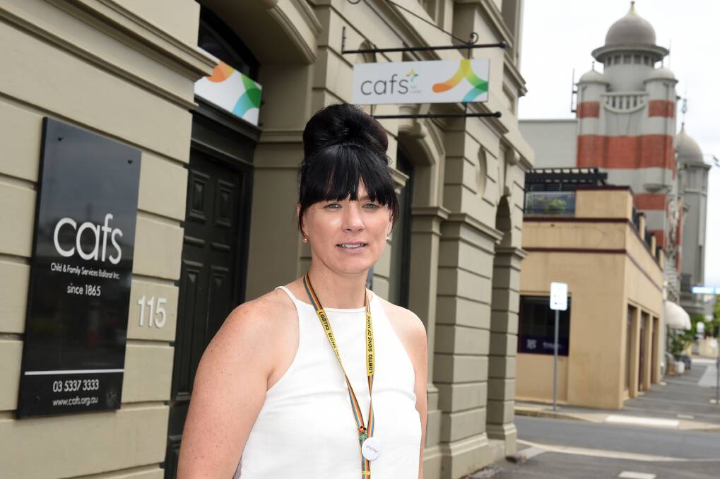 TARGETING PURPETRATORS: Cafs manager family violence and child well-being Kellie Dunn says men's behaviour change has become a priority for the family violence sector. Picture: Kate Healy 
