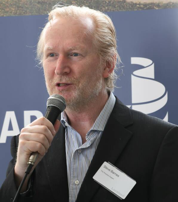 CONNECT: Steve Barnes from The Process Expert pitched his business at the Localised event. 
