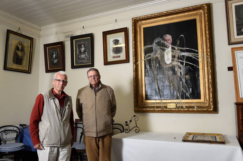 Historic painting vandalised during Creswick burglary | The Courier ...