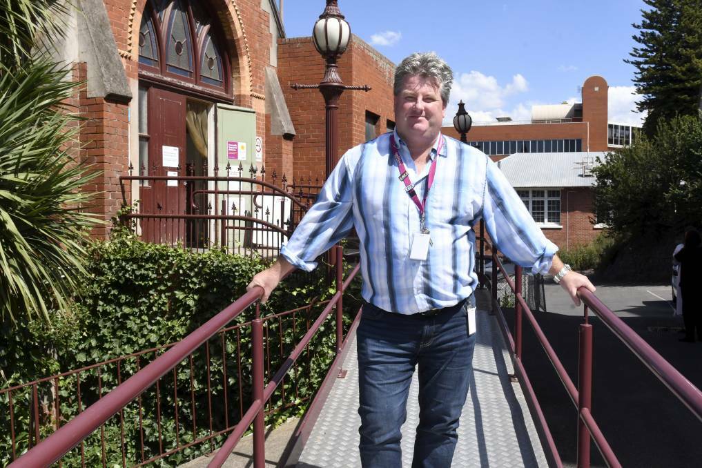 Uniting Ballarat acting coordinator housing and homelessness Adam Liversage. 