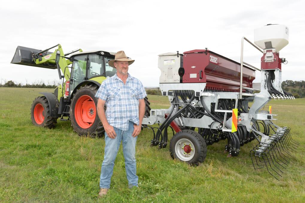 HELPING HAND: Dereel farmer Bruce Martin is travelling to Corryong to support farmers who are continuing to struggle to recover from fire. Pictures: Kate Healy 