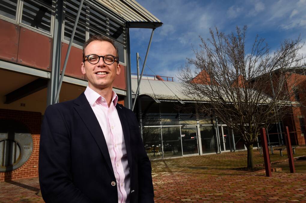 ECONOMIC OUTCOMES: GROW Ballarat program project manager Rob Croucher says there are commercial and moral reasons for businesses to be involved in GROW Balarat. Picture: Adam Trafford 