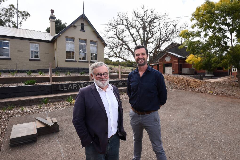 INNOVATE: 321 Cider owner Philip Cormie and Cafe Sidra owner Anthony Penhall are two of the drivers behind the new Learmonth precinct. Pictures: Adam Trafford