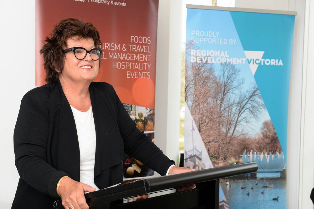 Alla Wolf-Tasker announces the Institute of Gastronomy at Lake House in September. Picture: Kate Healy 