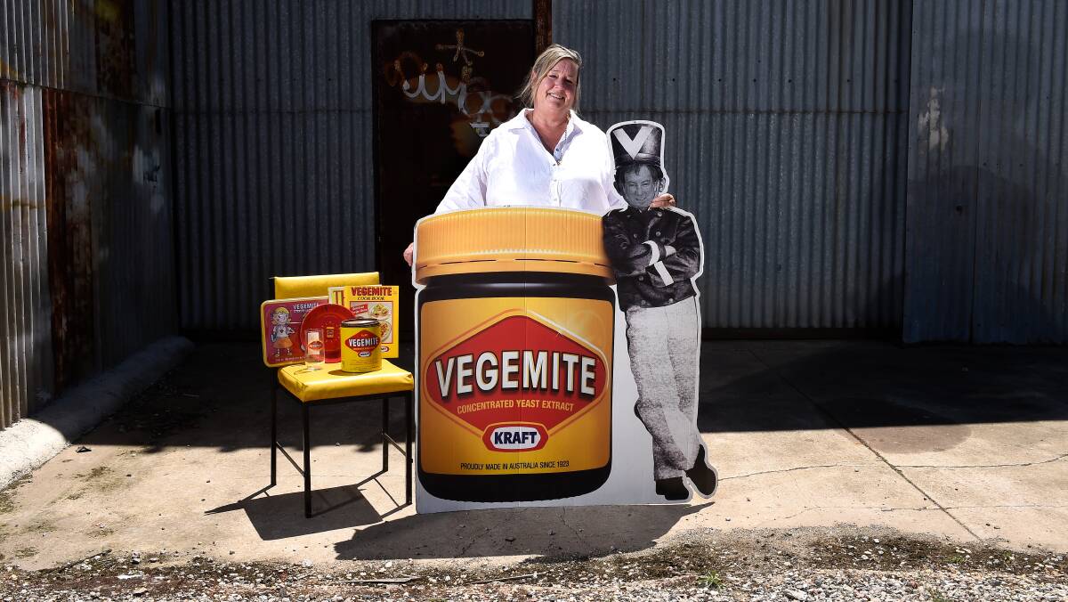 ATTRACTION: Liza Robinson is driving the creation of a Vegemite museum in Beaufort to celebrate the legacy of its inventor who was born in nearby Chute. Picture: Adam Trafford 