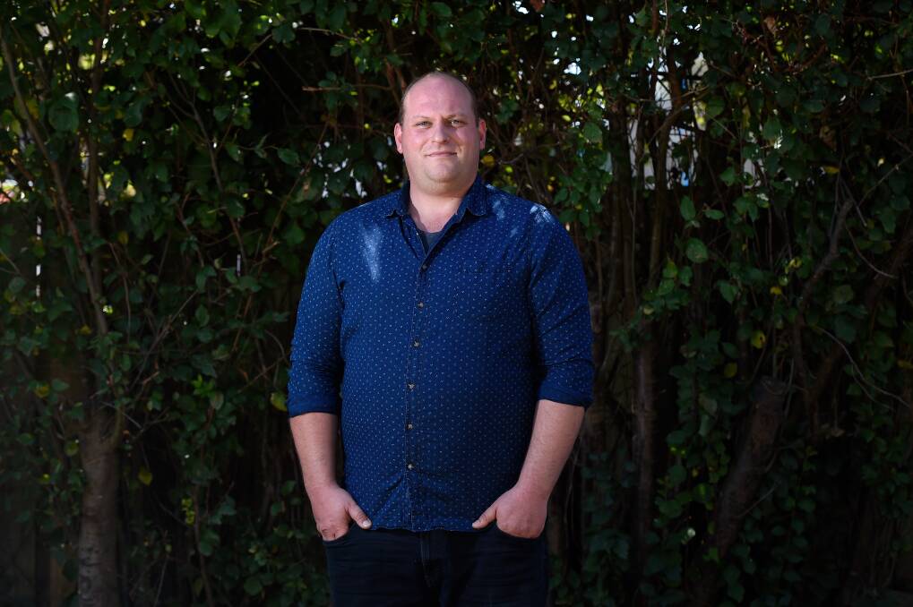 
BATTLE: Tim Malone has been living on JobSeeker and is struggling to support his family on the current rate. Picture: Adam Trafford 