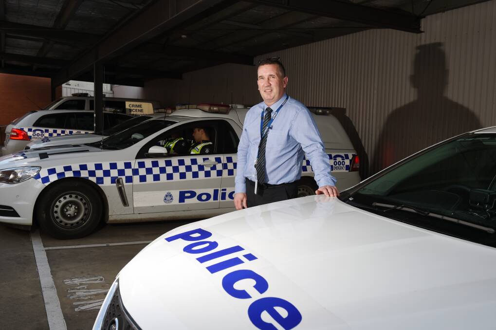 Tony Coxall is the head of the new Family Violence Unit at Ballarat Police. Picture: Kate Healy 
