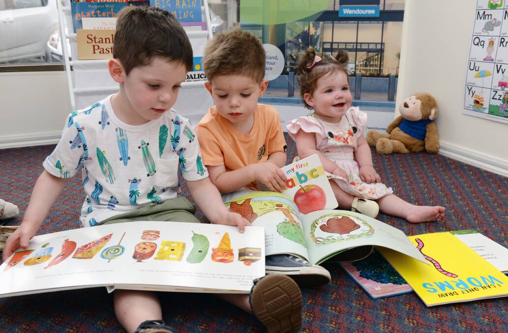 Shopping centre storytime sessions to develop a love of reading