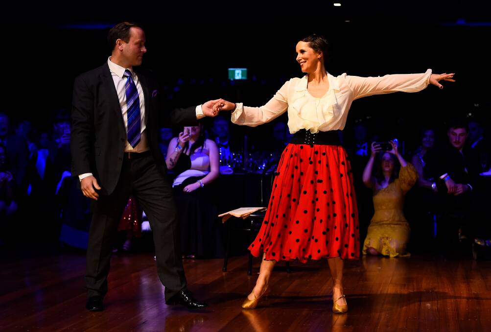 Malcolm Roberts and Holly Sewell were announced the winners of the Dancing With Our Stars judges award. 