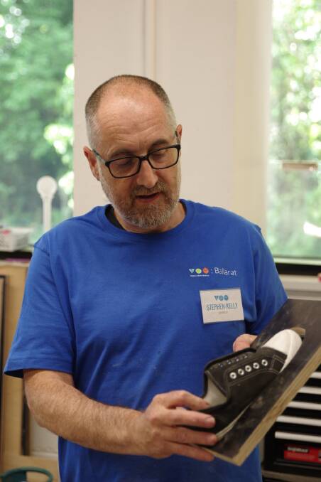 INNOVATE: Architect Stephen Kelly volunteered to help create an assistive device on Team Jo. Picture: Steve Barnes 