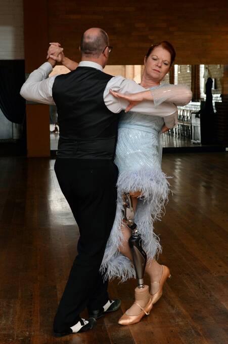 How Julie Matthews-Eva dances Ballroom on a bionic leg