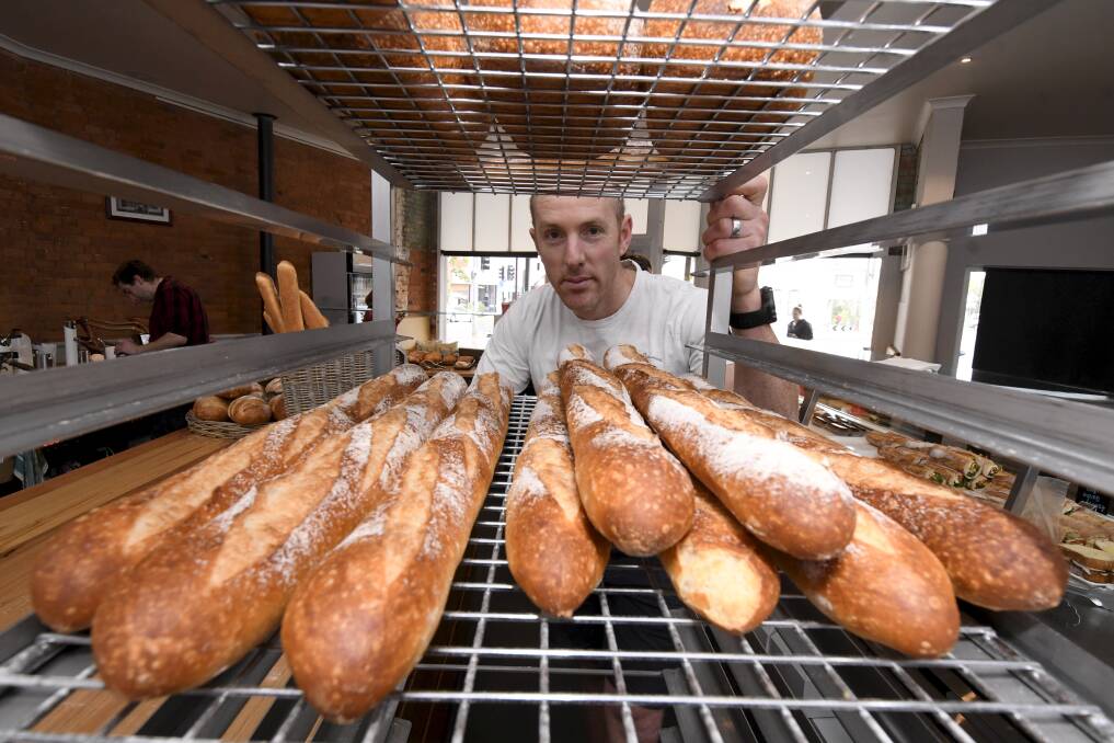 DIVERSIFY: Paul Williams, owner and baker at Le Peche Gourmand. Pictures: Lachlan Bence 