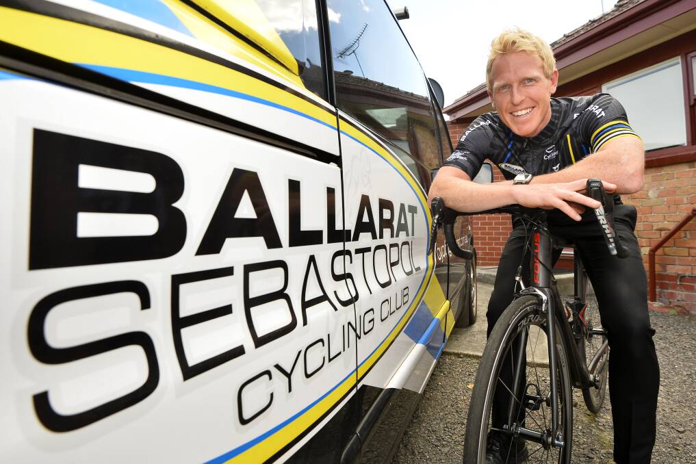 Tim Canny, Ballarat Sebastopol Cycling Club president. Picture: Dylan Burns