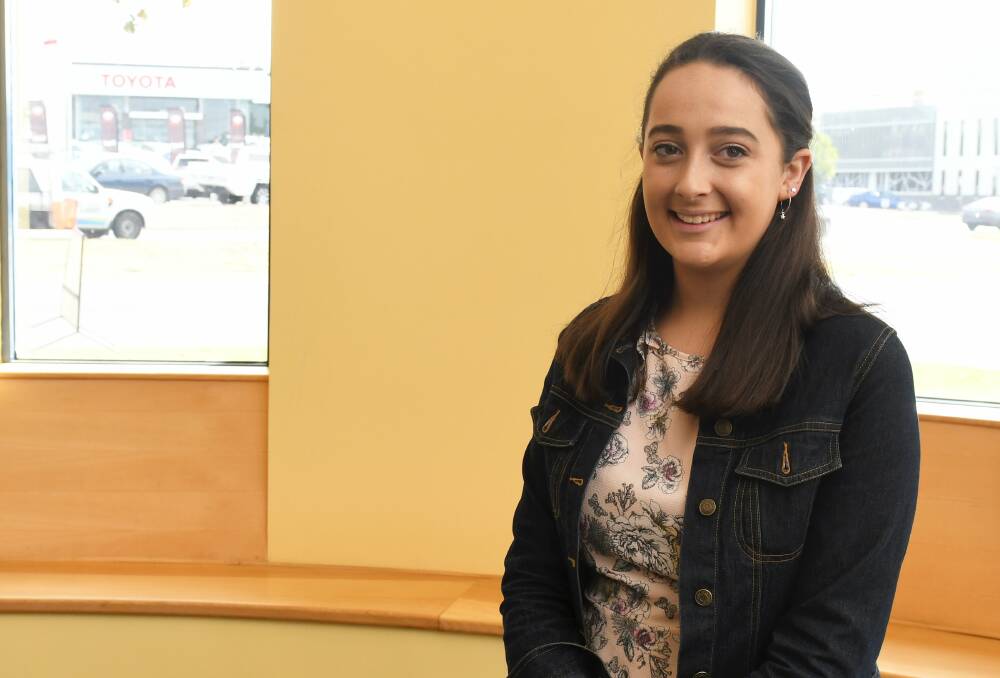 YOUTH VOICE: Ballarat Youth Council member Charlotte Mathews said mental health, climate change, connections with community and youth voices were priority issues in Ballarat. Picture: Lachlan Bence 