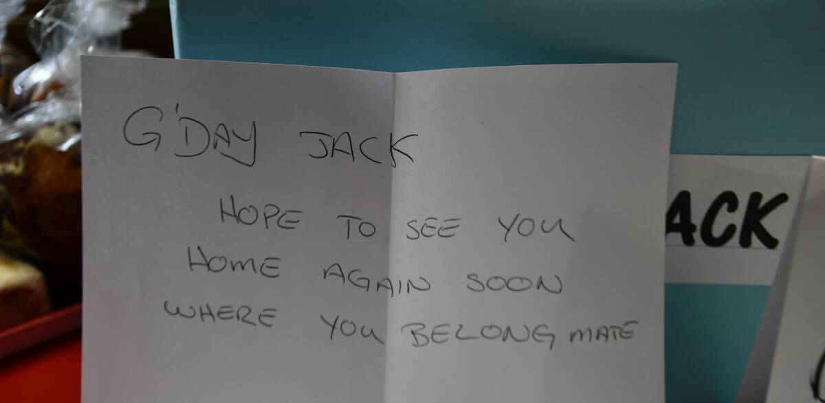 Community writes letters to Jack Aston in jail