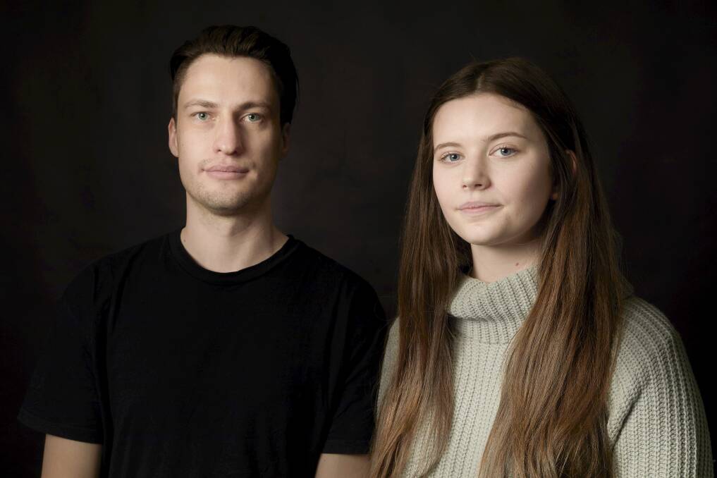 DEVOTED: University film students Thomas Johns and Steph Clifford tell the story of Emma-Kate McGrath and raise awareness of meningococcal through their short documentary Devoted. Picture: Luka Kauzlaric