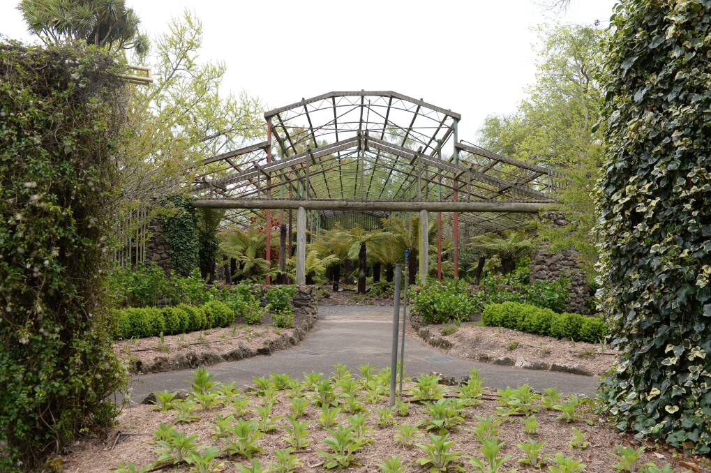 TIME IS TICKING: Council and Friends of the Ballarat Botanical Gardens have until April to secure funding for grand fernery refurbishment plans. Picture: Kate Healy
