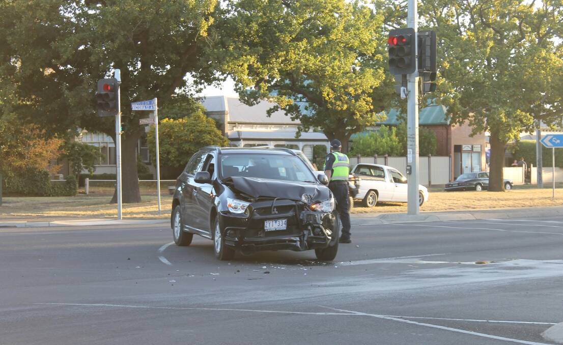 No injuries reported after two vehicle collision in Ballarat East