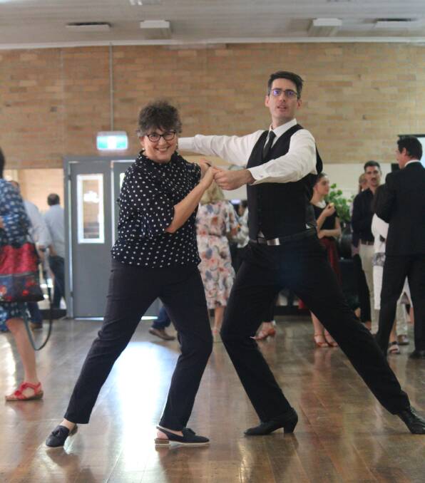 FRONT AND CENTRE: Ballarat Health Services chief medical officer Rosemary Aldrich and dancer Scott Cornwell will take the stage for the Ballarat Foundation Dancing With Our Stars event. Pictures: Rochelle Kirkham