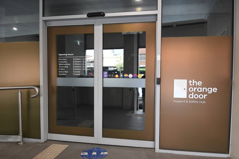 SERVICES: The Orange Door at Armstrong Street North opened in October 2020, creating a centralised support location. Picture: Lachlan Bence 