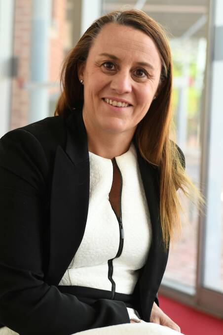 LEADERSHIP: Committee for Ballarat chief executive Melanie Robertson. Picture: Lachlan Bence 