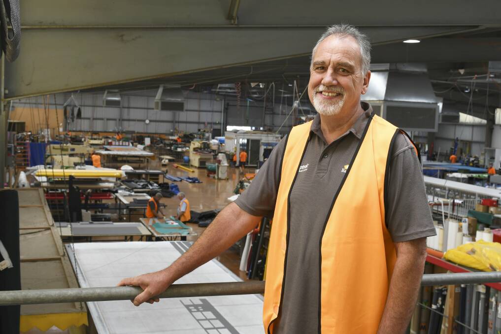 REACHING A MILESTONe: Doug King is celebrating 50 years employment at Bartlett Manufacturing before retiring at the end of March. He has been a part of the company's growth and change. Picture: Lachlan Bence 
