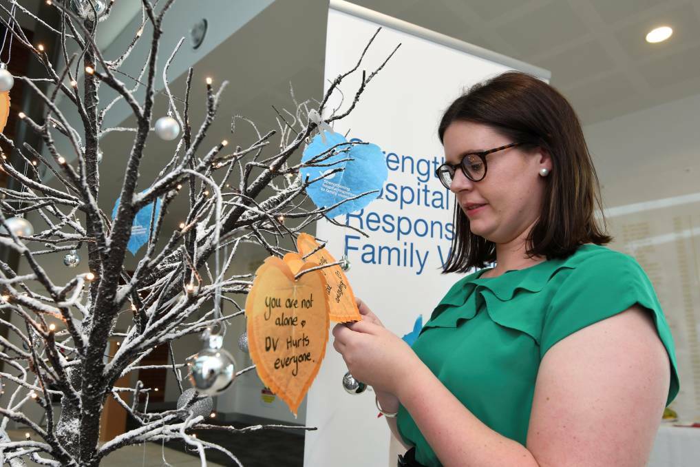 HEALTH SUPPORT: Ballarat Health Services family violence initiative regional engagement coordinator Simone Meade says family violence was a health issue. Picture: Lachlan Bence 