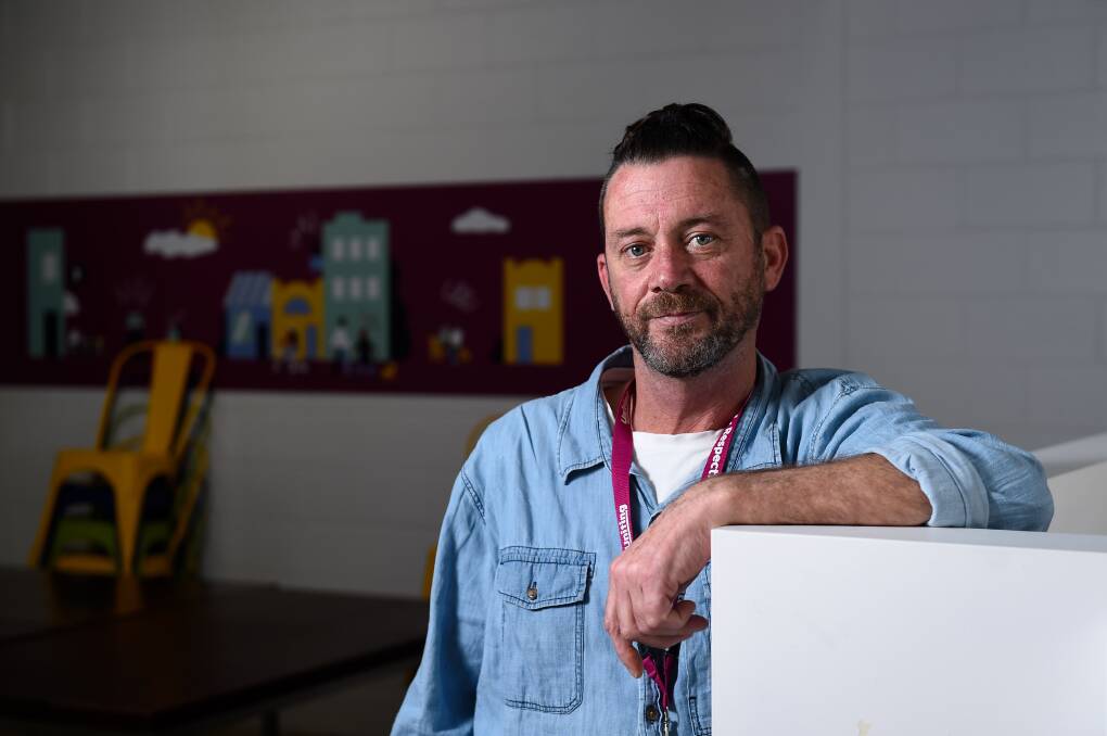 HELPING OTHERS: Jeremey Gunning is worried experiences of homelessness will become more commonplace in the next year. Pictures: Adam Trafford 