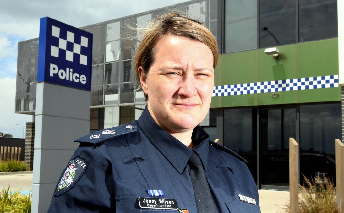 LEADERSHIP: Ballarat Superintendent Jenny Wilson says family violence remains under-reported and police were working to build trust and community confidence. Picture: Lachlan Bence 