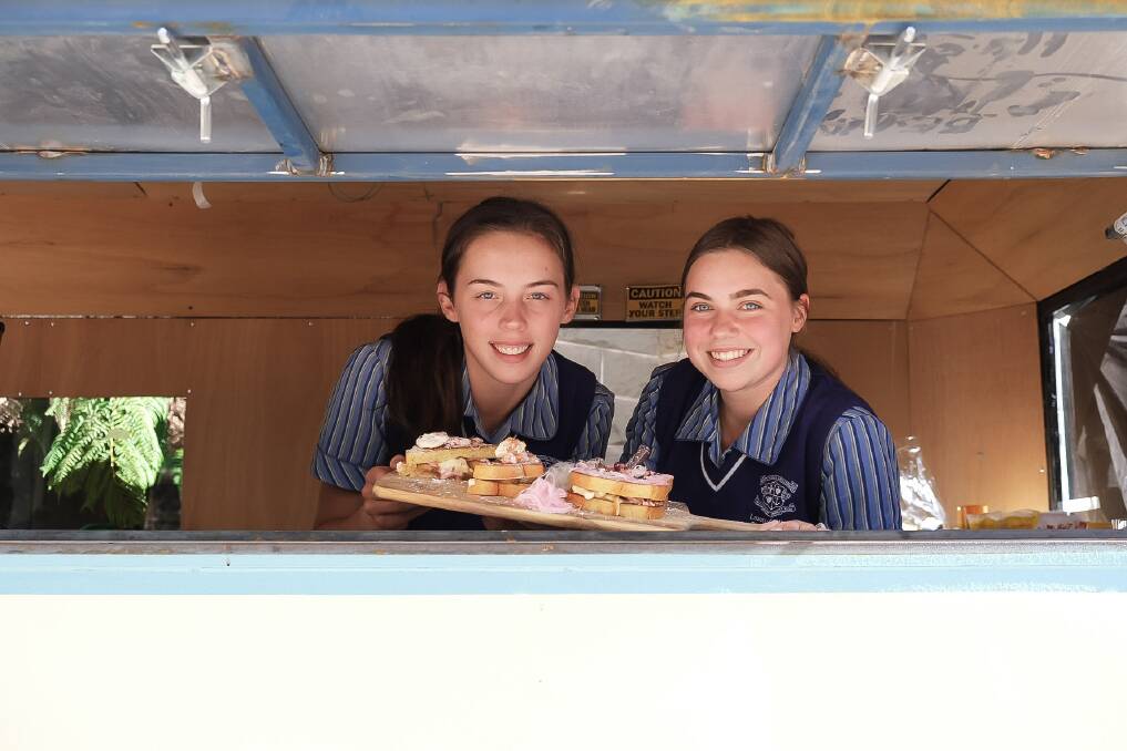 Loreto College VCAL students developed the idea for, costed and made their toastie entry. 