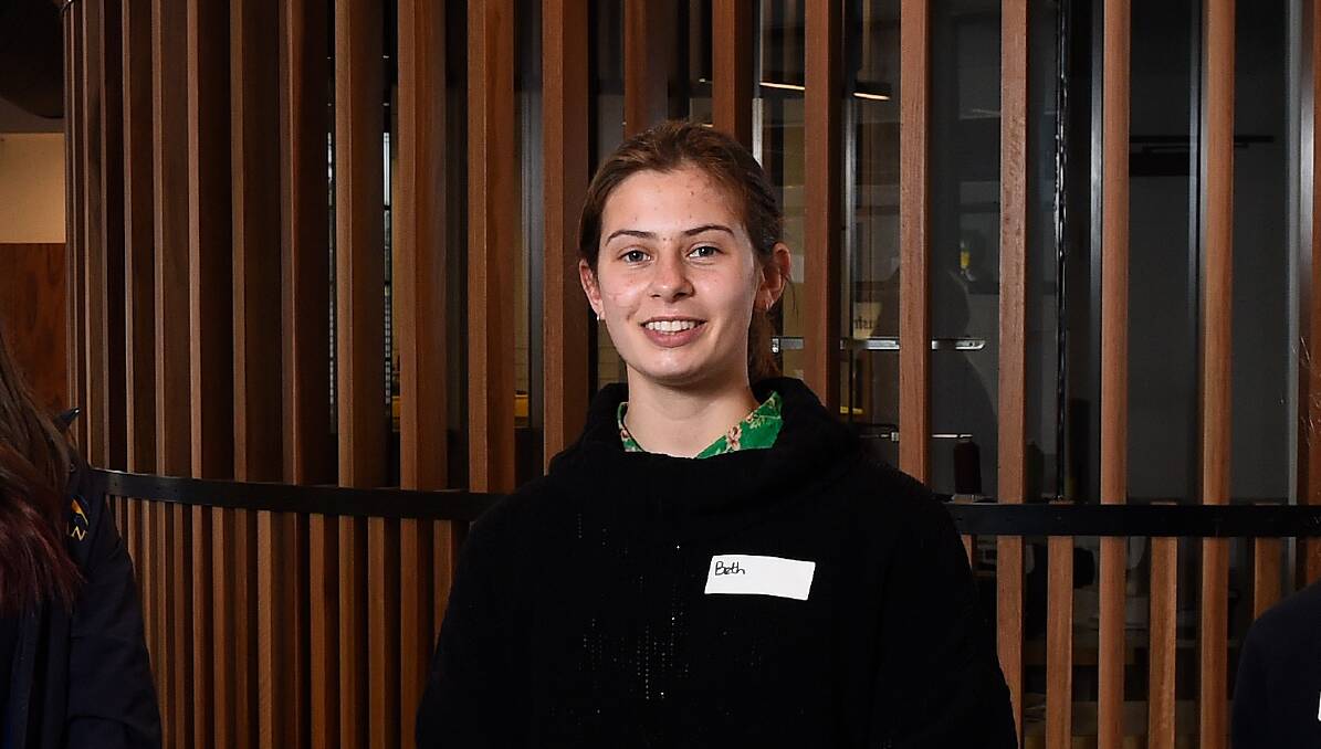 DRIVEN: Loreto College student Beth Wright elected to be a part of the Upstart Challenge program. 