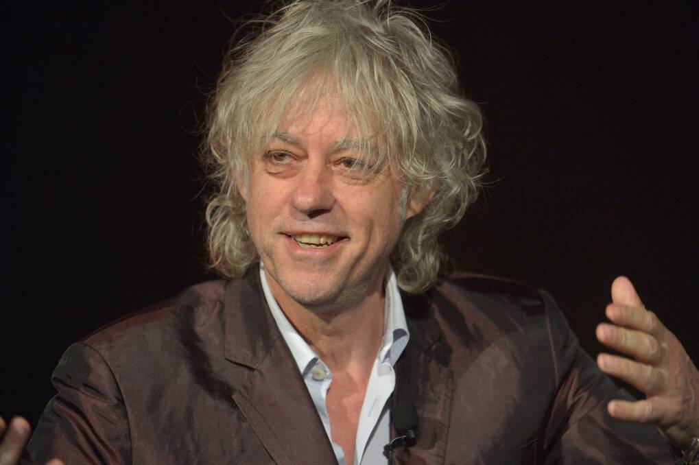 STAR QUALITY: Internationally renowned political activist, musician and businessman Bob Geldof will speak in Ballarat in March. Picture: Joe Armao